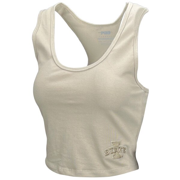 Pro Standard Women's I-State Taupe Racerback